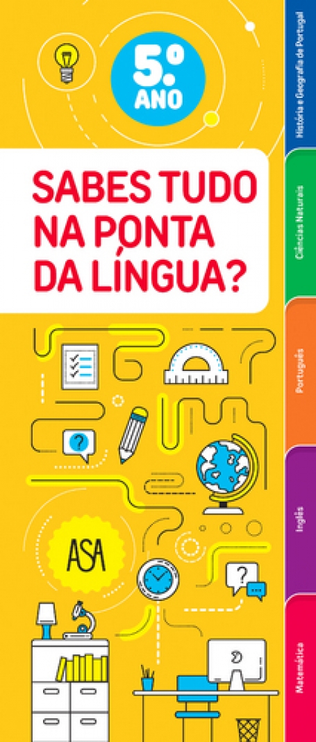 SABES TUDO NA PONTA DA LINGUA? 5 ANO - MULTIDISCIPLINAR