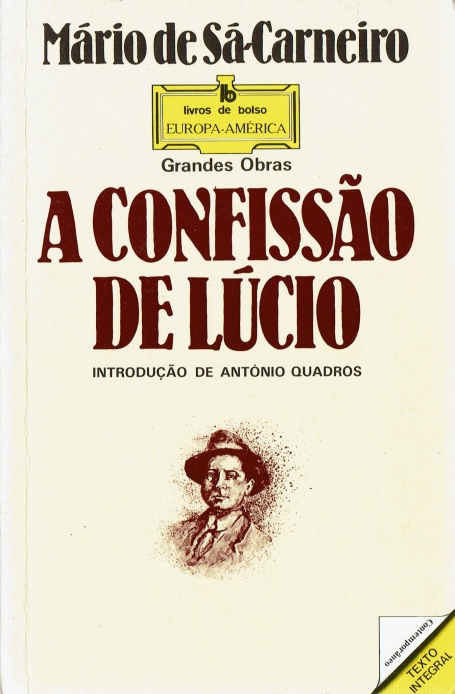 A CONFISSAO DE LUCIO introducao, organizacao e notas de Antonio, Quadros 2ª edicao