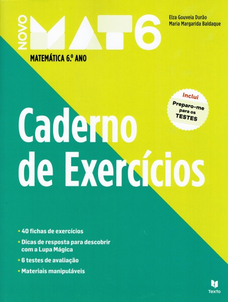 NOVO MAT 6 - MATEMATICA 6º ANO - LIVRO DE FICHAS