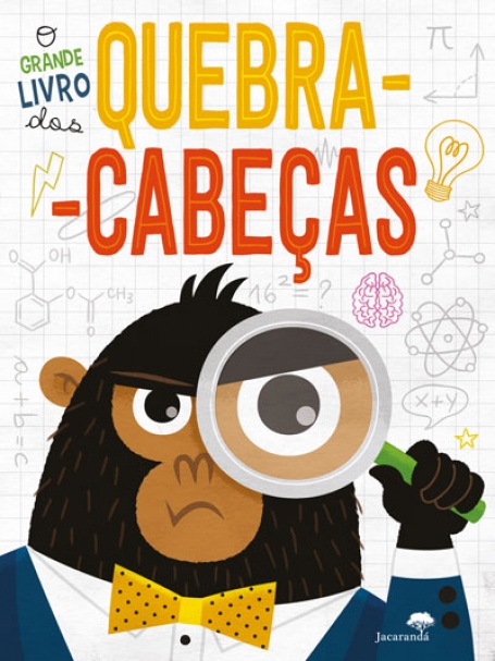O GRANDE LIVRO DOS QUEBRA-CABEÇAS- jogos de tabuleiro