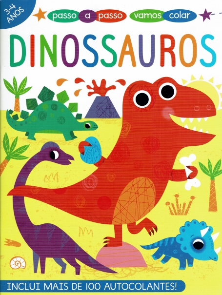 DINOSSAUROS - inclui mais de 100 autocolantes