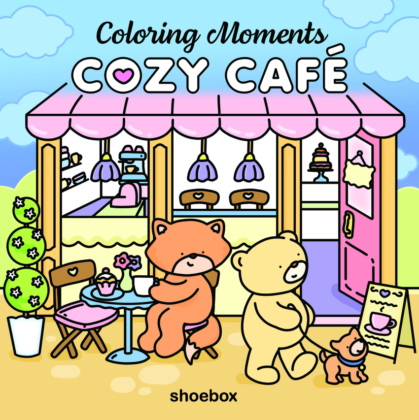 COZY CAFÉ - COLORING MOMENTS