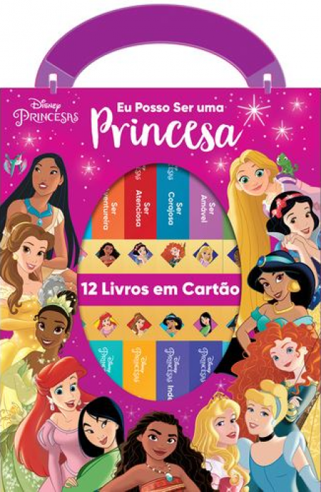 EU POSSO SER UMA PRINCESA - 12 Livros em Cartão