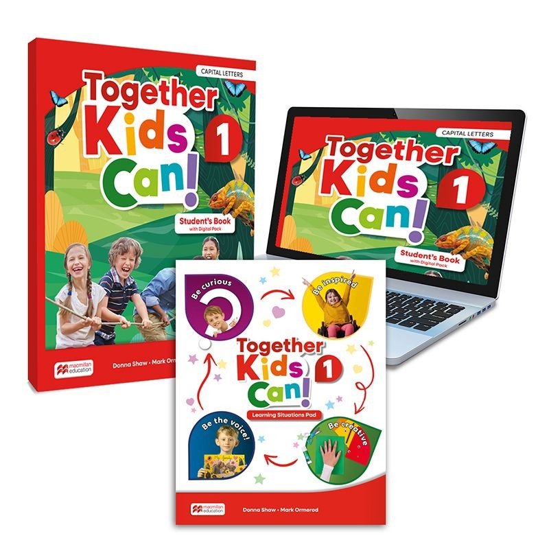 TOGETHER KIDS CAN! 1 Cap Letters Pb ePk