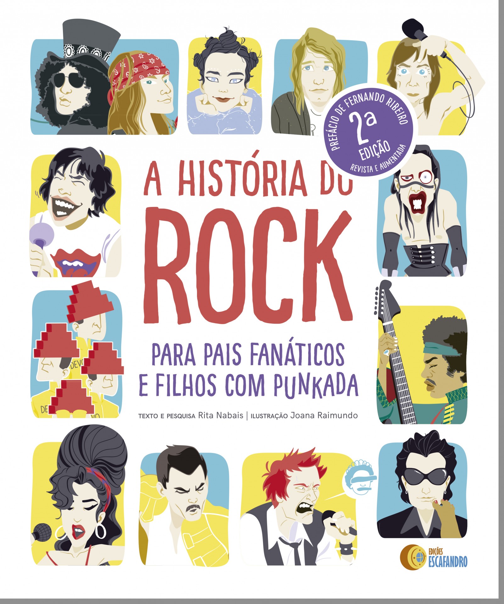 A HISTORIA DO ROCK PARA PAIS FANATICOS E FILHOS COM PUNKADA