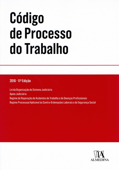 CODIGO PROCESSO DO TRABALHO 2016 11 EDICAO