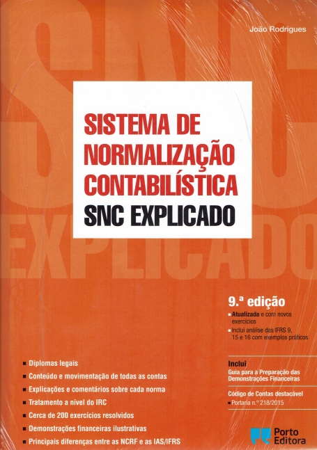 32643.90 SISTEMA DE NORMALIZAÇÃO CONTABILISTICA SNC EXPLICADO