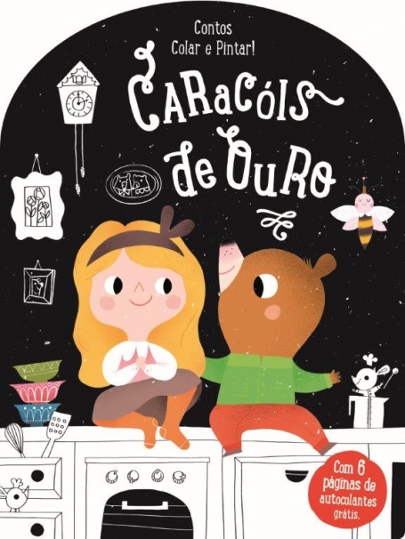 CARACOIS DE OURO - CONTOS COLAR E PINTAR