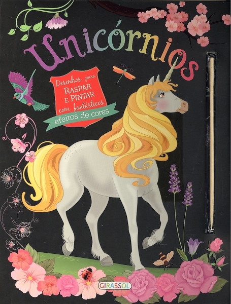 UNICÓRNIOS - DESENHOS PARA RASPAR E PINTAR
