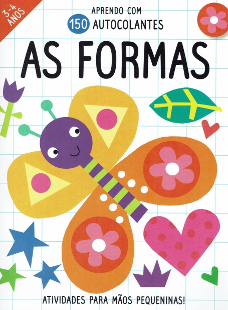 APRENDO COM 150 AUTOCOLANTES AS FORMAS - 3/4 ANOS