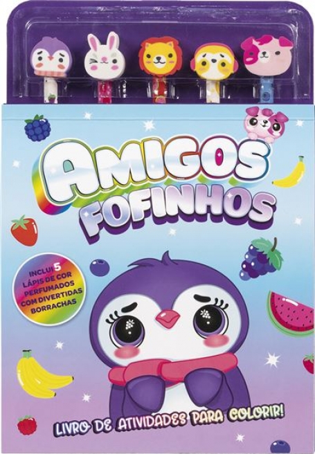 72645 - AMIGOS FOFINHOS - Livro de Atividades para Colorir !