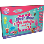 SUPER MEGA KIT DE CIENCIAS 8 em 1 - meninas