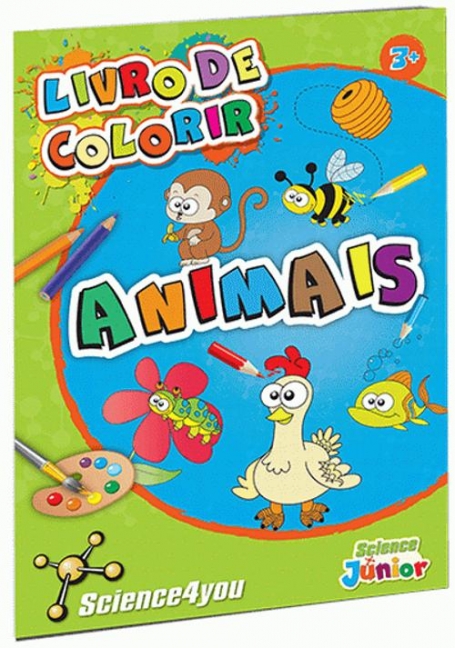 ANIMAIS - LIVRO DE COLORIR