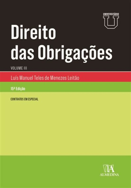 DIREITO DAS OBRIGACOES VOLUME III 15 EDIÇAO
