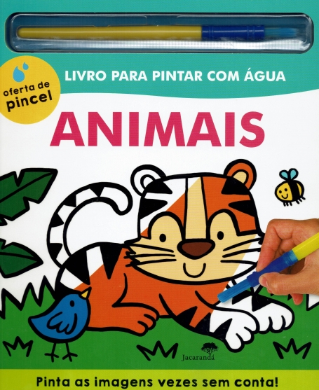ANIMAIS - LIVRO PARA PINTAR COM ÁGUA