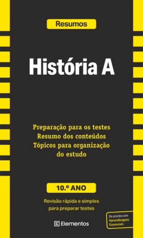 40250.31 - RESUMOS HISTORIA A 10º ANO - preparação para os testes - resumos dos conteúdos - tópicos para organização do estudo