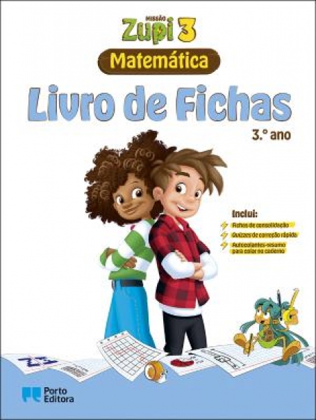 13242.15 - MISSÃO Zupi - Matemática - 3.º Ano - Livro de Fichas