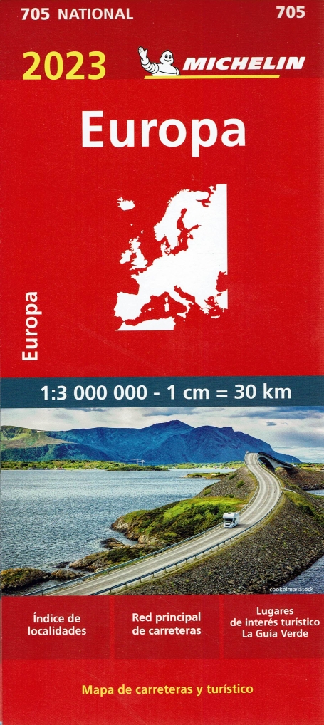 MAPA MICHELIN - EUROPA