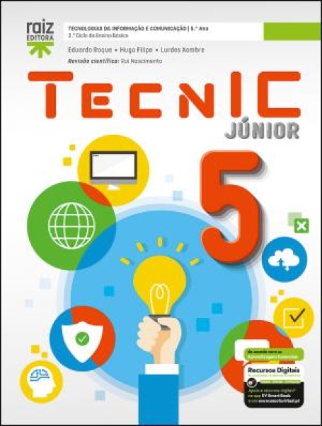 02219 - TecnIC Júnior 5 - TIC - 5.º Ano