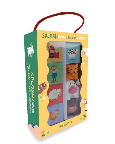 SPLASH LIVROS E BLOCOS DE BANHO: NA QUINTA