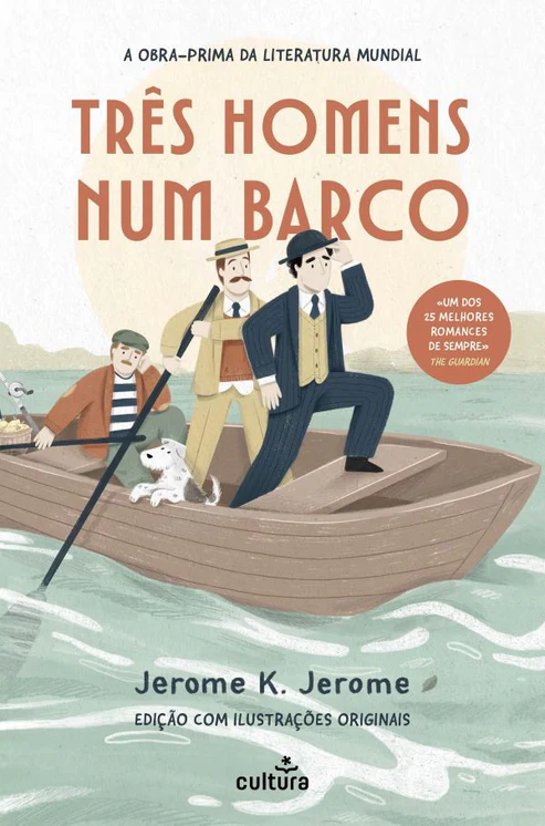 TRÊS HOMENS NUM BARCO