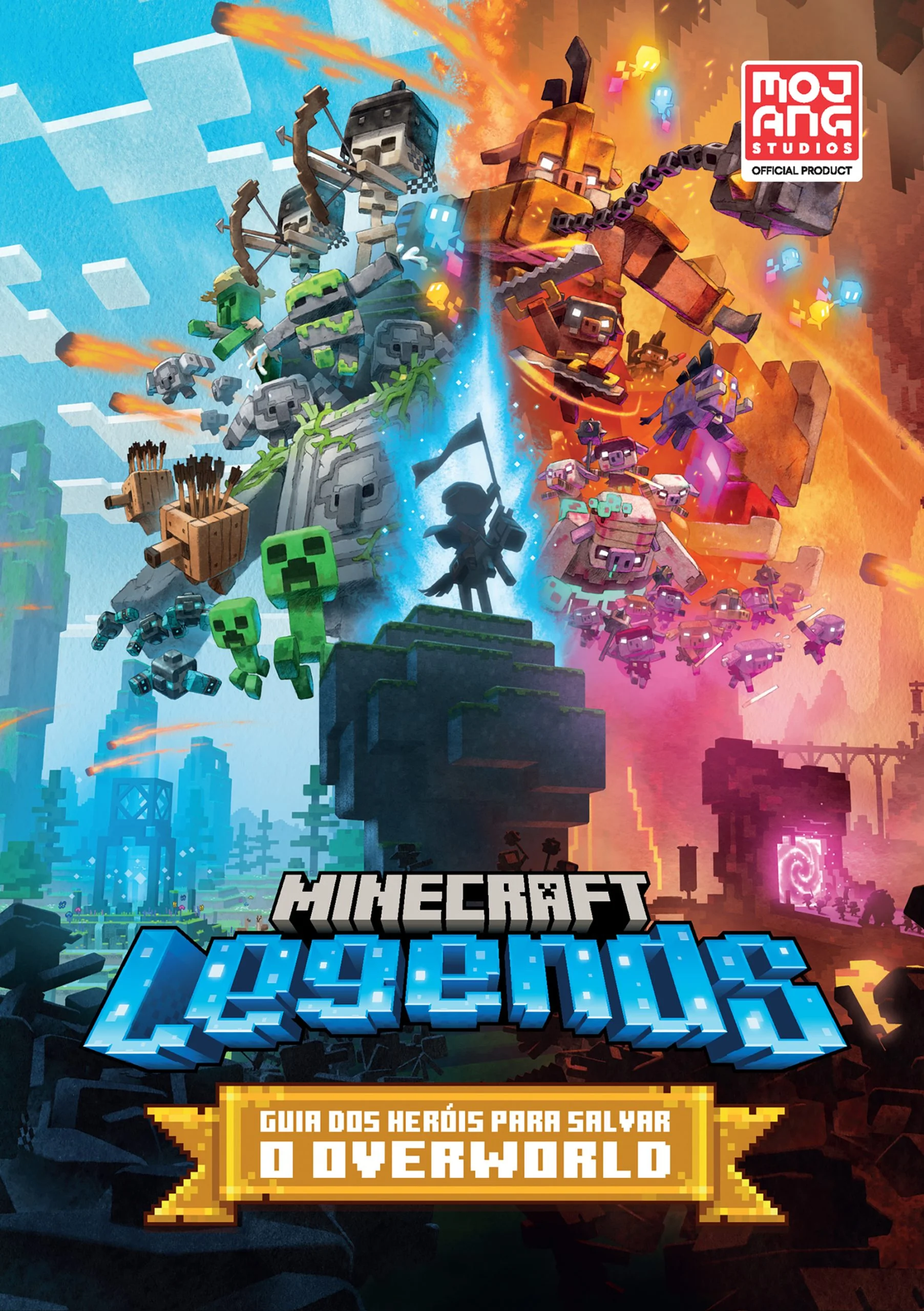 MINECRAFT LEGENDS gui dos heróis para salvar o overworld