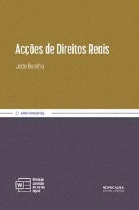 ACÇÕES DE DIREITOS REAIS