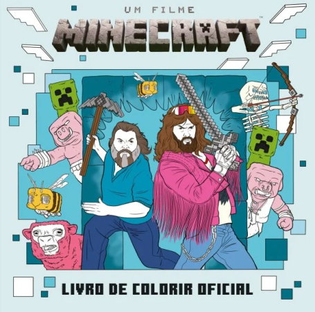 UM FILME MINECRAFT - LIVRO DE COLORIR OFICIAL