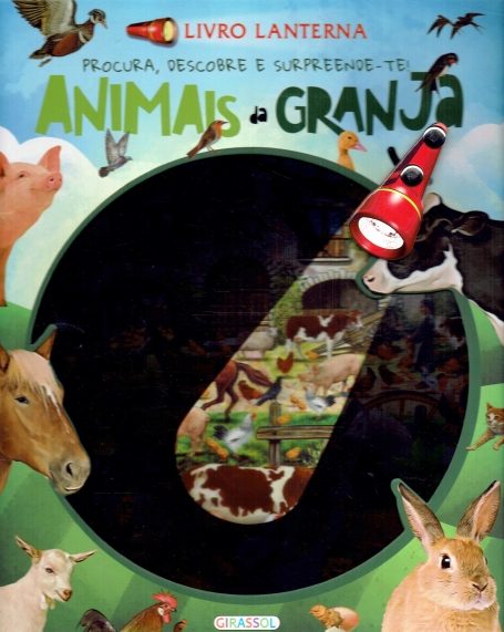 LIVRO LANTERNA - ANIMAIS DA GRANJA