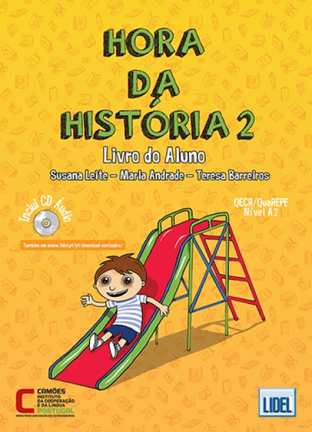 PACK HORA DA HISTÓRIA 2 - LIVRO DO ALUNO+CADERNO DE EXERCÍCIOS QECR NÍVEL A2