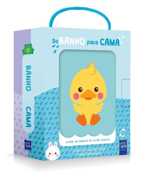 DO BANHO PARA A CAMA LIVRO DE BANHO E LIVRO MACIO Pato - Coelho
