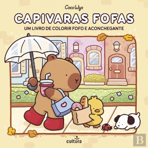 CAPIVARAS FOFAS - LIVRO DE COLORIR