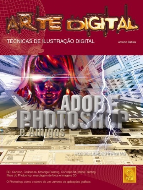 ARTE DIGITAL - TECNICAS DE ILUSTRACAO DIGITAL adobe photoshop - bd cartoon smudge painting concept art matte painting filtros do photoshop mesclagem de fotos e imagens 3d