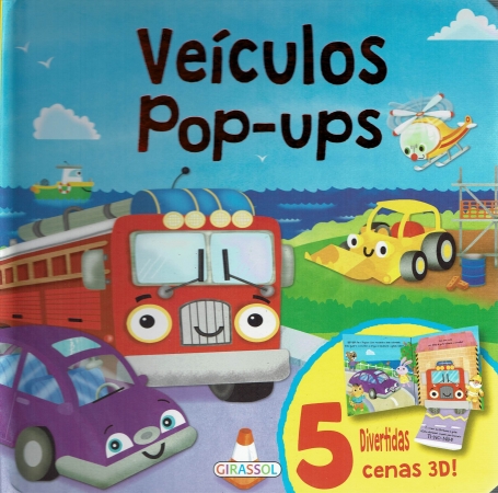 VEICULOS POP-UPS - 5 divertidas cenas 3D