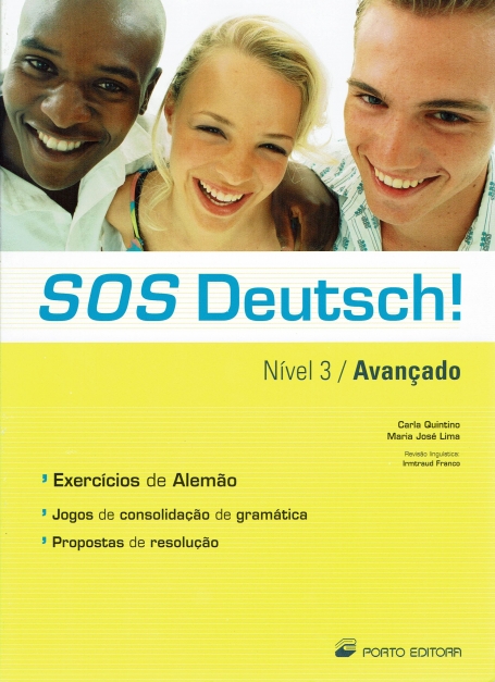 40685.10 - SOS DEUTSCH NIVEL 3 avançado, exercicios de alemão, jogos de consolidação de gramática, propostas de resolução
