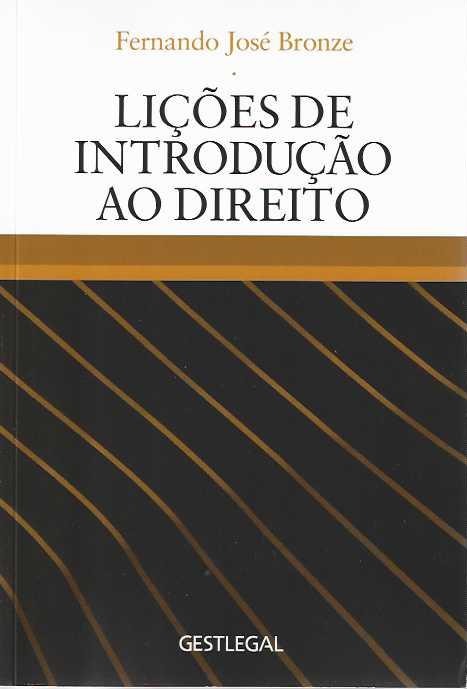 LIÇÕES DE INTRODUÇÃO AO DIREITO