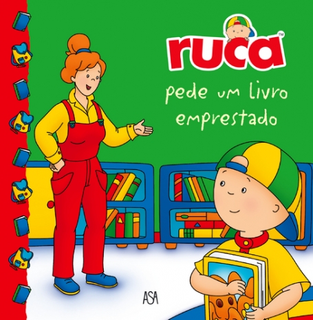 RUCA PEDE UM LIVRO EMPRESTADO