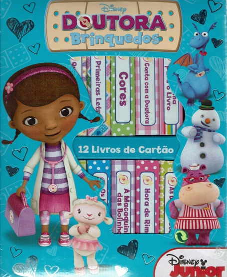 DOUTORA BRINQUEDOS - 12 LIVROS DE CARTAO