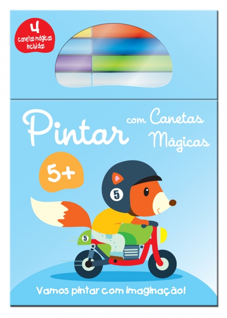 PINTAR COM CANETAS MAGICAS - RAPOSA