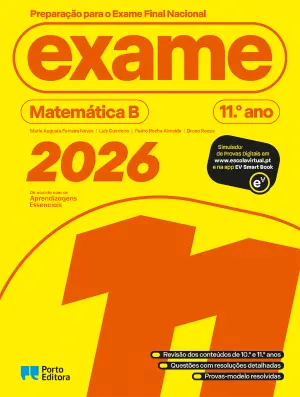 46938.10 - PREPARAÇÃO PARA O EXAME FINAL NACIONAL 2026 - MATEMÁTICA B 11.º ANO
