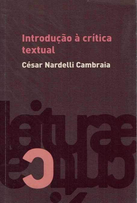 INTRODUCAO A CRITICA TEXTUAL
