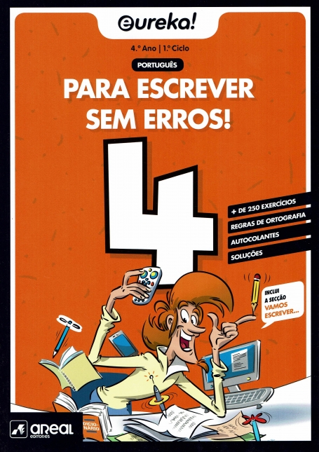01961.10 - EUREKA! PARA ESCREVER SEM ERROS 4 - 4ºANO PORTUGUES