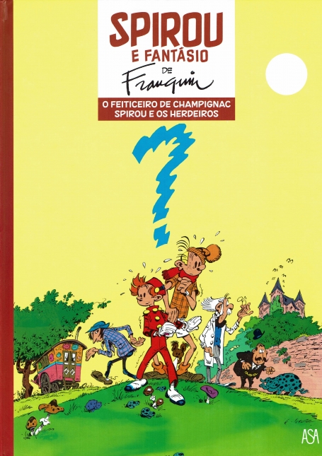 SPIROU E FANTASIO Nº1 - O FEITICEIRO DE CHAMPIGNAC / SPIROU E OS HERDEIROS