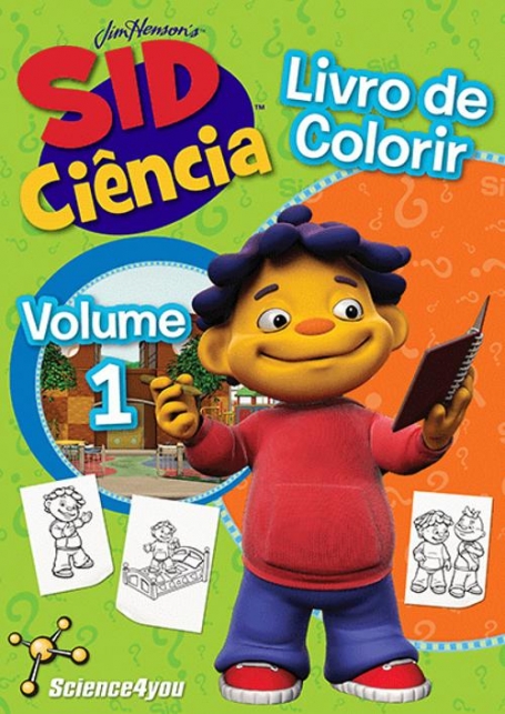 SID CIENCIA LIVRO DE COLORIR VOLUME I