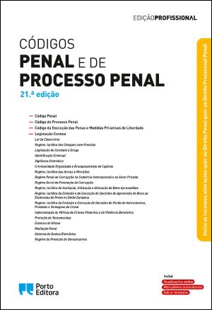 06705.24 - CÓDIGOS PENAL E DE PROCESSO PENAL 21.ª EDIÇÃO