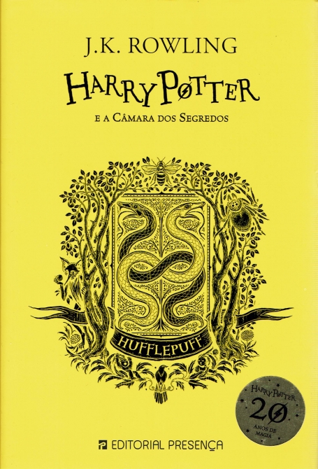 HARRY POTTER E A CAMARA DOS SEGREDOS - HUFFLEPUFF - EDIÇAO CAPA RIJA