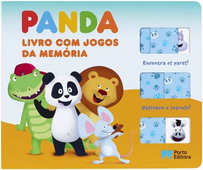 72838.10 - PANDA: LIVRO COM JOGOS DA MEMORIA
