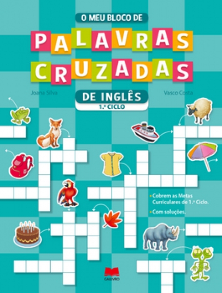 O MEU BLOCO DE PALAVRAS CRUZADAS DE INGLES 1º CICLO