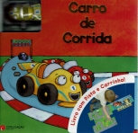 CARRO DE CORRIDA - LIVRO COM PISTA E CARRINHO