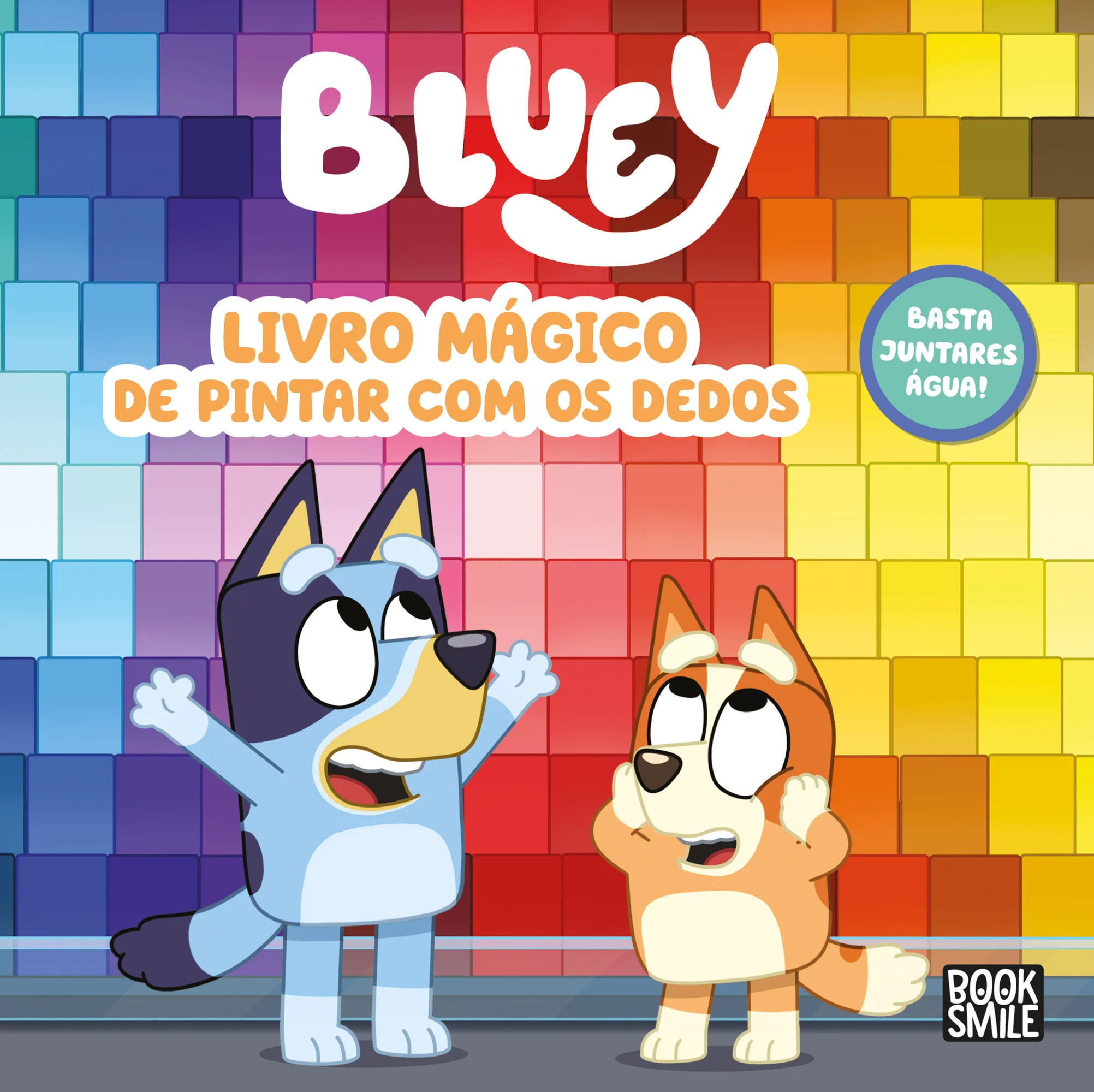 BLUEY - LIVRO MÁGICO DE PINTAR COM OS DEDOS